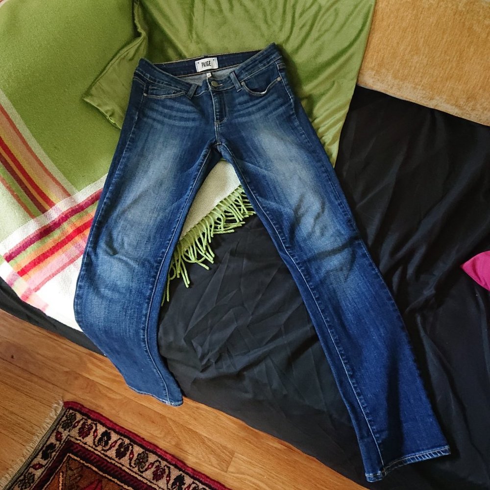 Paige Peg Skinny Jeans - size 27